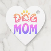 Dog mama bedankjes labels (Achterkant)