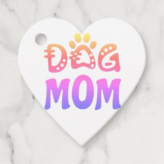 Dog mama bedankjes labels (Voorkant)