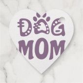 Dog mama bedankjes labels (Achterkant)