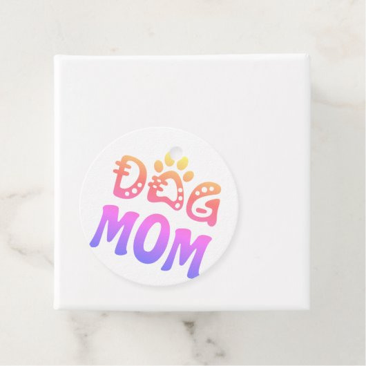 Dog mama bedankjes labels (In situ)
