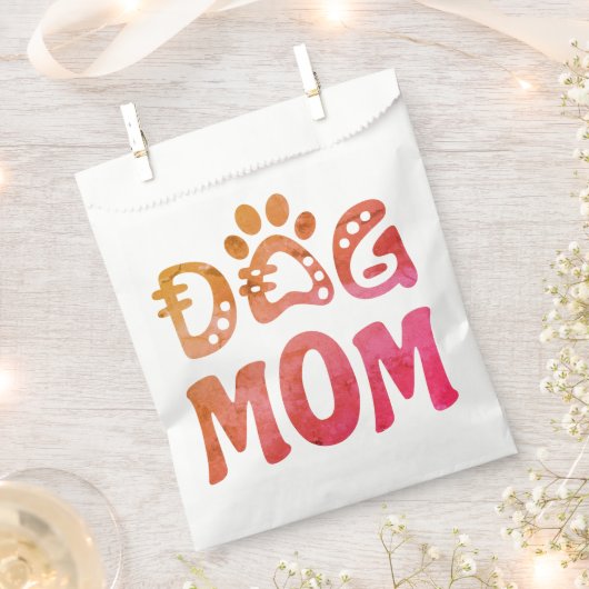 Dog mama bedankzakje (Geknipt)