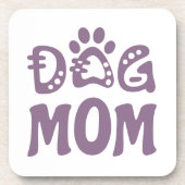Dog mama bier onderzetter (Voorkant)