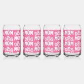 Dog mama blikvorm glas (Achterkant)