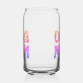 Dog mama blikvorm glas (Links)