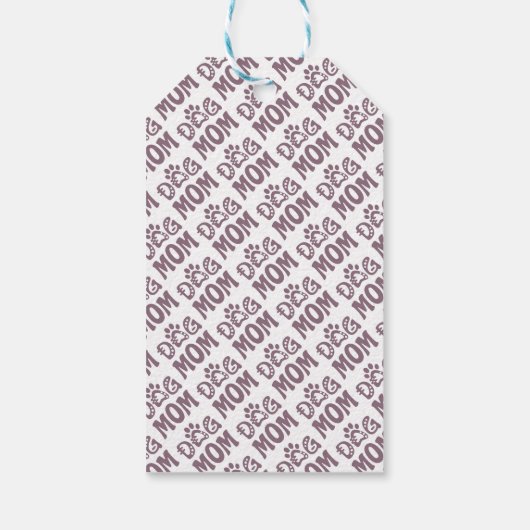 Dog mama cadeaulabel (Achterkant)