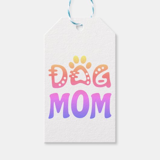 Dog mama cadeaulabel (Voorkant)