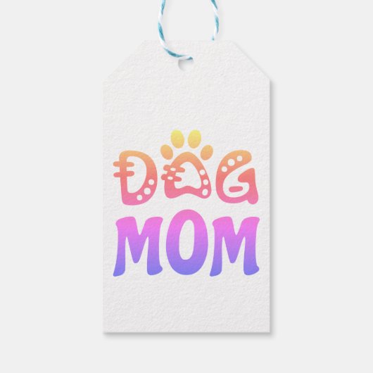 Dog mama cadeaulabel (Achterkant)