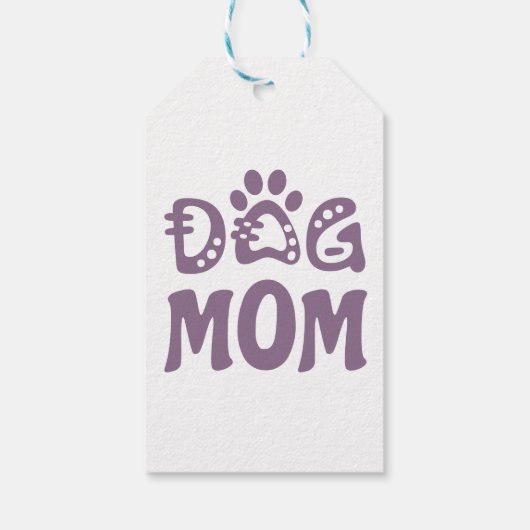 Dog mama cadeaulabel (Achterkant)