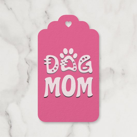Dog mama cadeaulabels (Achterkant)