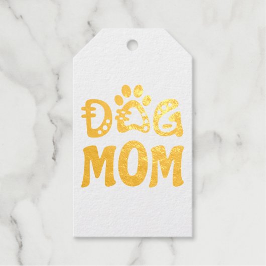 Dog mama cadeaulabels (Voorkant)