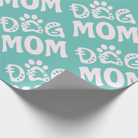 Dog mama cadeaupapier (Hoek)