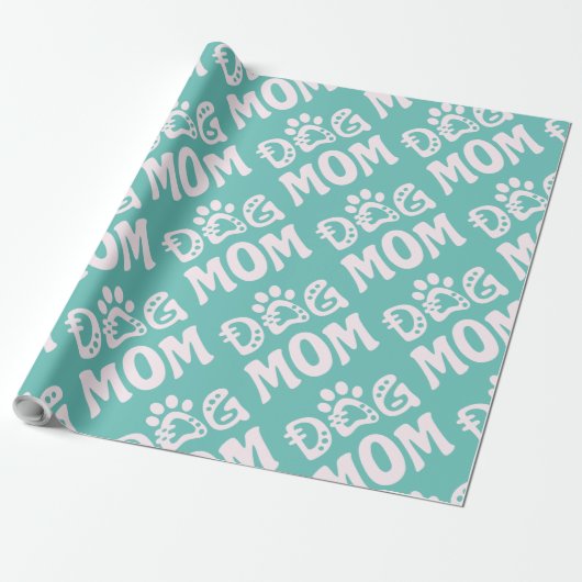 Dog mama cadeaupapier (Uitgerold)