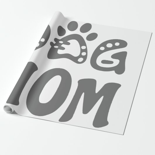 Dog mama cadeaupapier (Uitgerold)