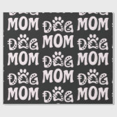 Dog mama cadeaupapier (Vlak)