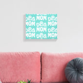 Dog mama canvas afdruk (Insitu (Woonkamer))