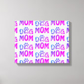 Dog mama canvas afdruk (Voorkant)