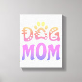 Dog mama canvas afdruk (Voorkant)