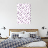 Dog mama canvas afdruk (Insitu (Slaapkamer))