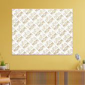 Dog mama canvas afdruk (Insitu (Woonkamer))