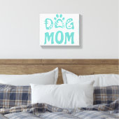 Dog mama canvas afdruk (Insitu (Slaapkamer))