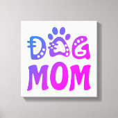 Dog mama canvas afdruk (Voorkant)