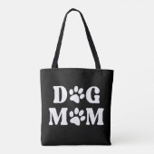 Dog mama canvas tas (Achterkant)
