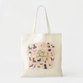 Dog mama Canvas tas (Voorkant)