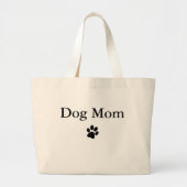 Dog mama Canvas tas (Voorkant)