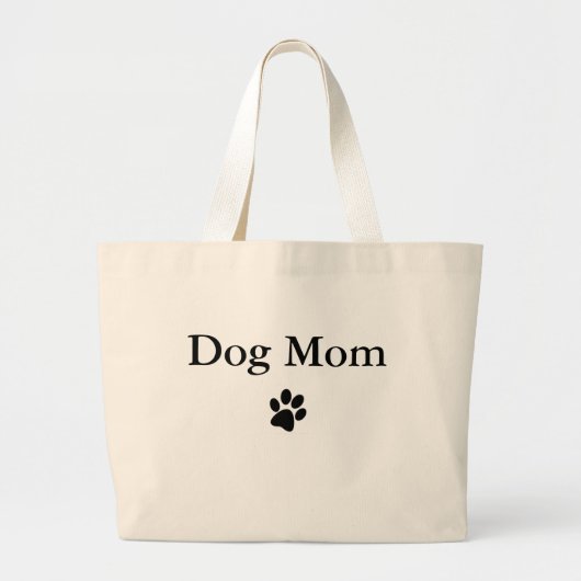 Dog mama Canvas tas (Voorkant)