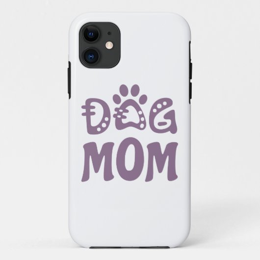 Dog mama Case-Mate iPhone case (Achterkant)