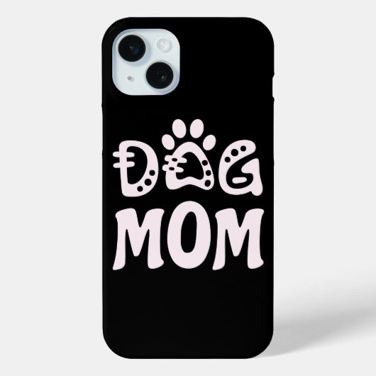 Dog mama Case-Mate iPhone case (Achterkant)