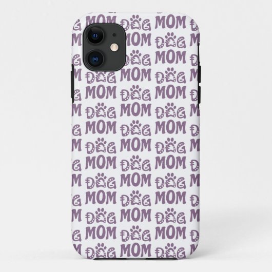 Dog mama Case-Mate iPhone case (Achterkant)