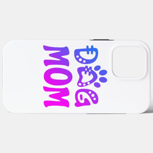 Dog mama Case-Mate iPhone case (Achterkant (horizontaal))