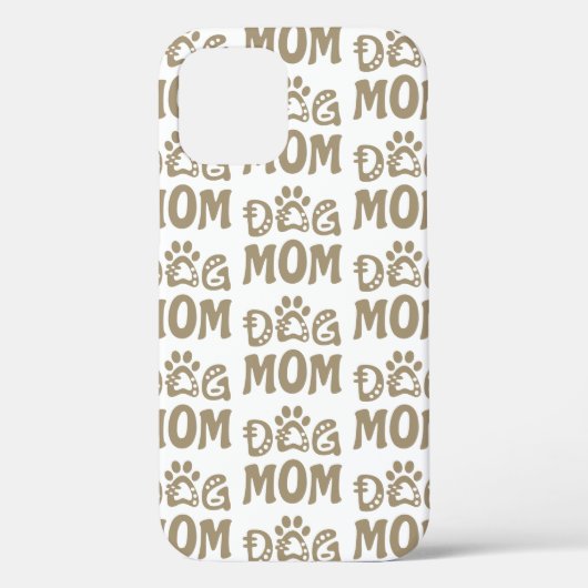 Dog mama Case-Mate iPhone case (Achterkant)