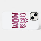 Dog mama Case-Mate iPhone case (Achterkant (horizontaal))