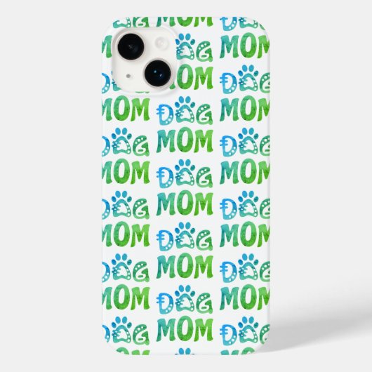 Dog mama Case-Mate iPhone case (Achterkant)