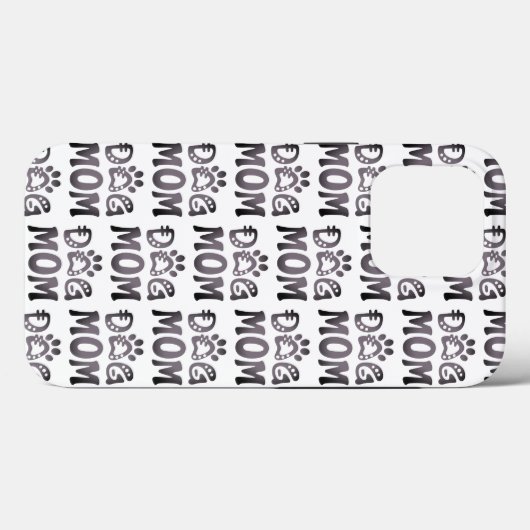Dog mama Case-Mate iPhone case (Achterkant (horizontaal))