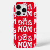 Dog mama Case-Mate iPhone case (Achterkant)