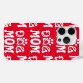 Dog mama Case-Mate iPhone case (Achterkant (horizontaal))