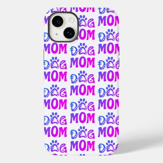 Dog mama Case-Mate iPhone case (Achterkant)