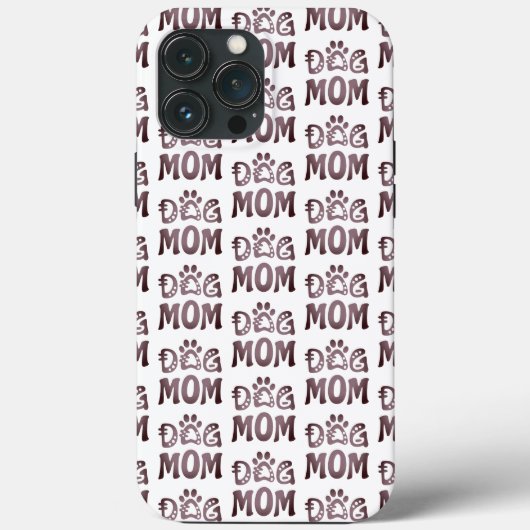 Dog mama Case-Mate iPhone case (Achterkant)
