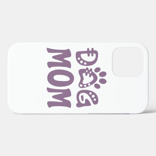 Dog mama Case-Mate iPhone case (Achterkant (horizontaal))