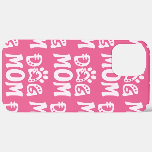 Dog mama Case-Mate iPhone case (Achterkant (horizontaal))