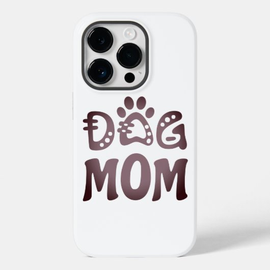Dog mama Case-Mate iPhone case (Achterkant)