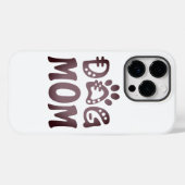 Dog mama Case-Mate iPhone case (Achterkant (horizontaal))
