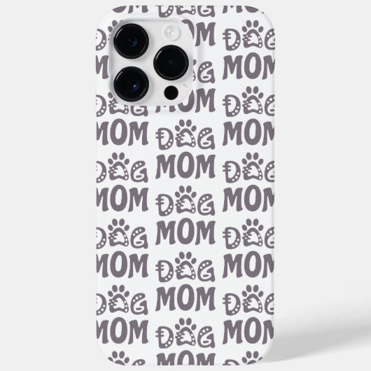 Dog mama Case-Mate iPhone case (Achterkant)