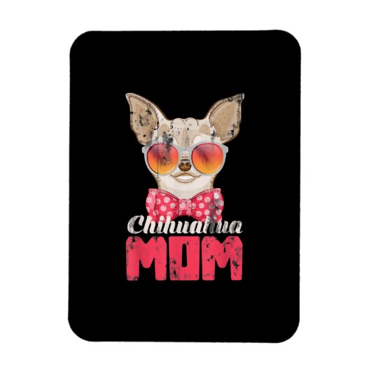 Dog Mama Chihuahua Magneet (Verticaal)