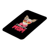Dog Mama Chihuahua Magneet (Linkerzijde)