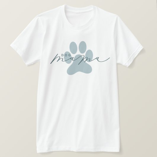 Dog Mama Cute T-Shirt (Design voorkant)
