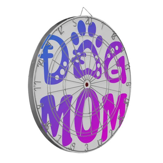 Dog mama dartbord (Voorkant Links)